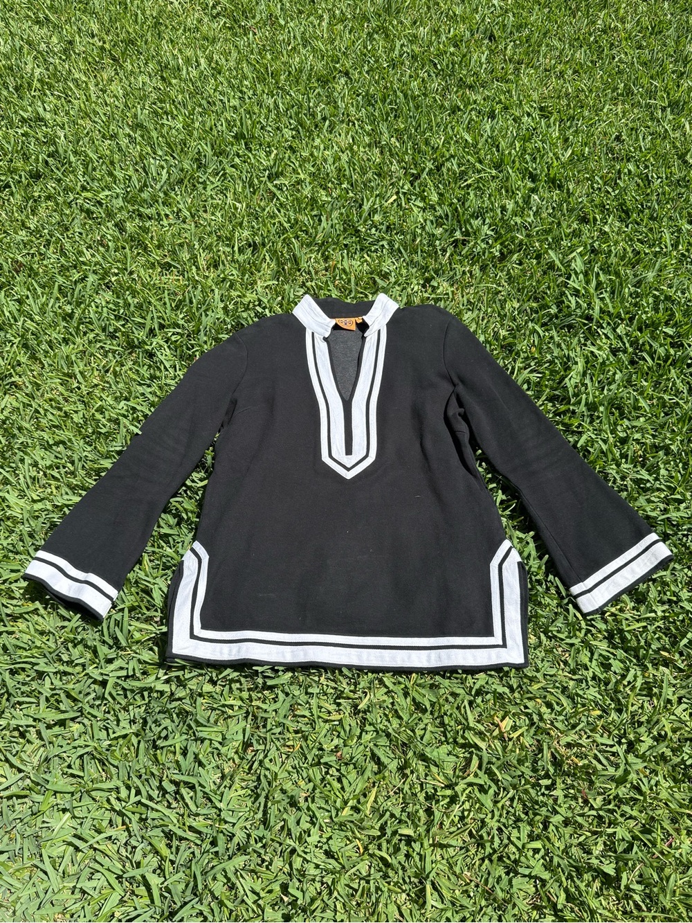 Tory Burch Black & White Tunic